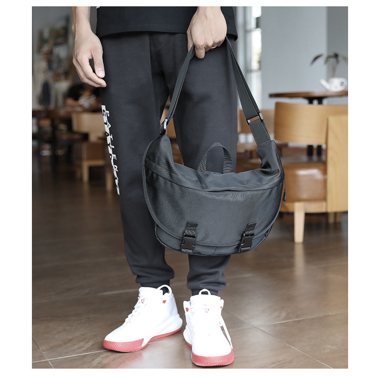 Túi Đeo Chéo Thể Thao Chống Thấm Nước Phong Cách Hàn Quốc Cho Nam