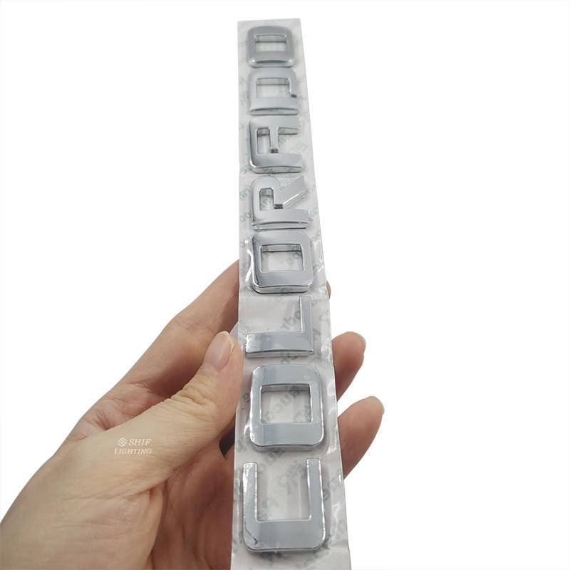 1 Miếng dán logo COLORADO bằng ABS thay thế cho xe Chevrolet COLORADO