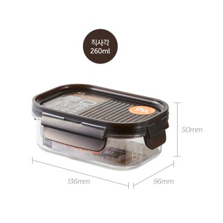 BỘ 5 HỘP BẢO QUẢN LOCK&LOCK BISFREE MODULAR LBF402S5