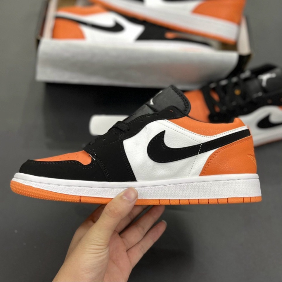 [FREE SHIP] [FREE SHIP] Giày Sneaker Jd Low Cam Giày Thể Thao Nam Nữ Thấp Cổ Full Phụ Kiện | BigBuy360 - bigbuy360.vn