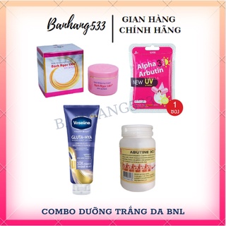 COMBO DƯỠNG TRẮNG DA BẠCH NGỌC LIÊN + VASELINE