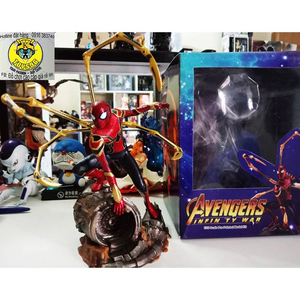 Mô hình Iron Spider Man Avengers Infinity War ARTFX 18cm Marvel