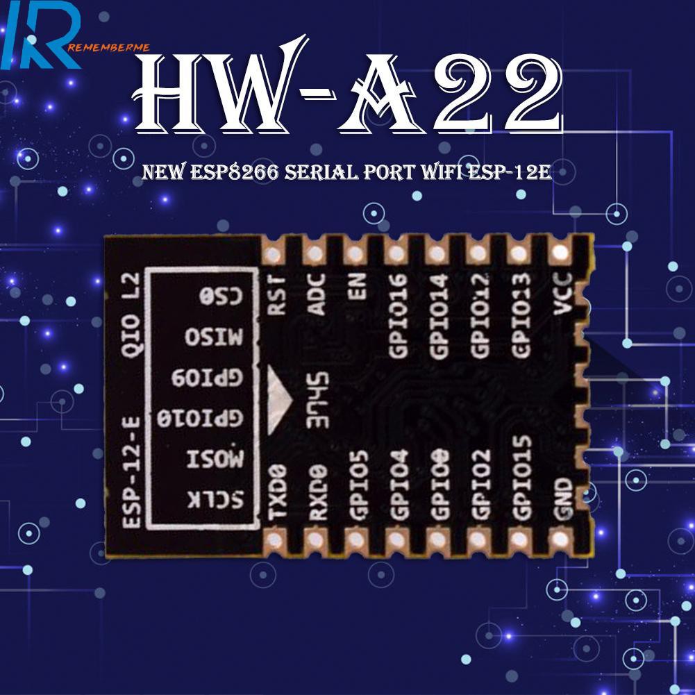 Mô Đun Wifi Không Dây Nâng Cấp Esp8266 Esp-12E 3-3.6v