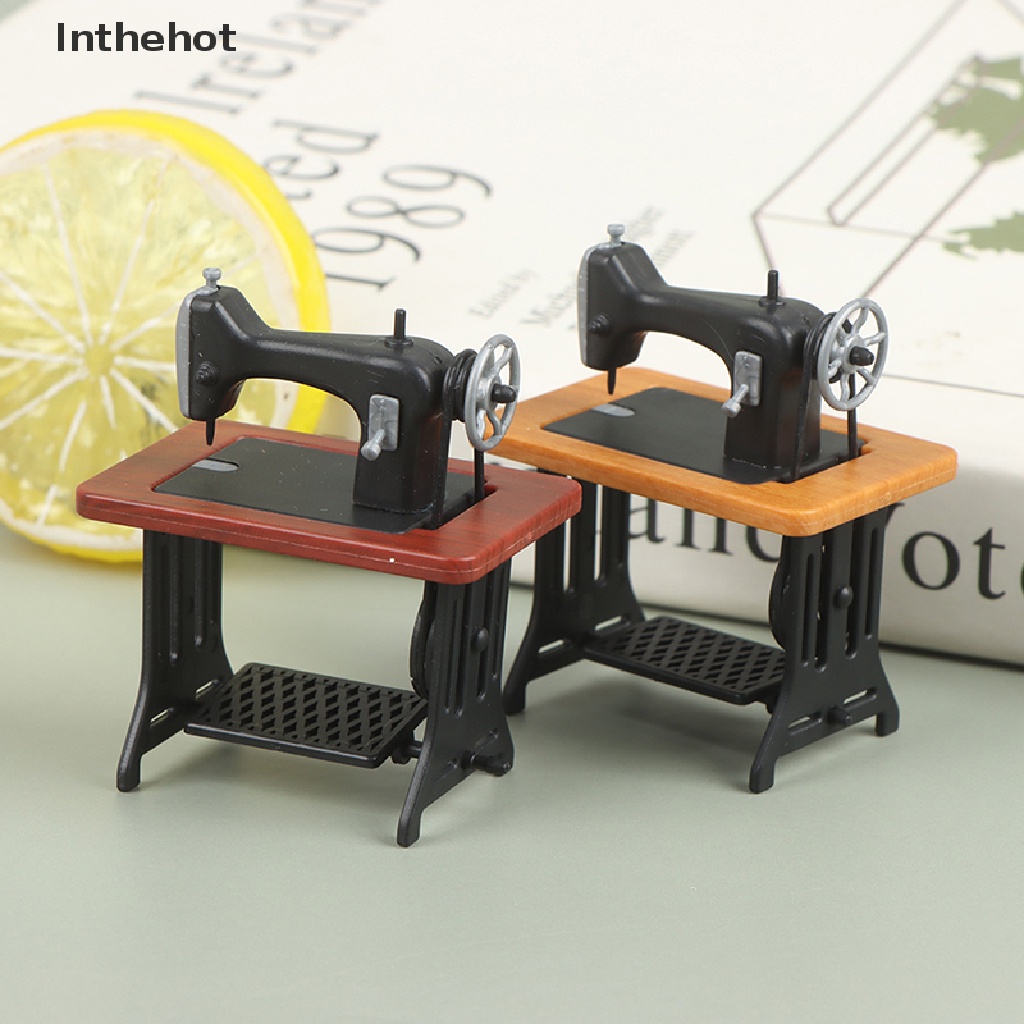 Mô Hình Máy May Mini Tỉ Lệ 1: 12 Trang Trí Nhà Búp Bê