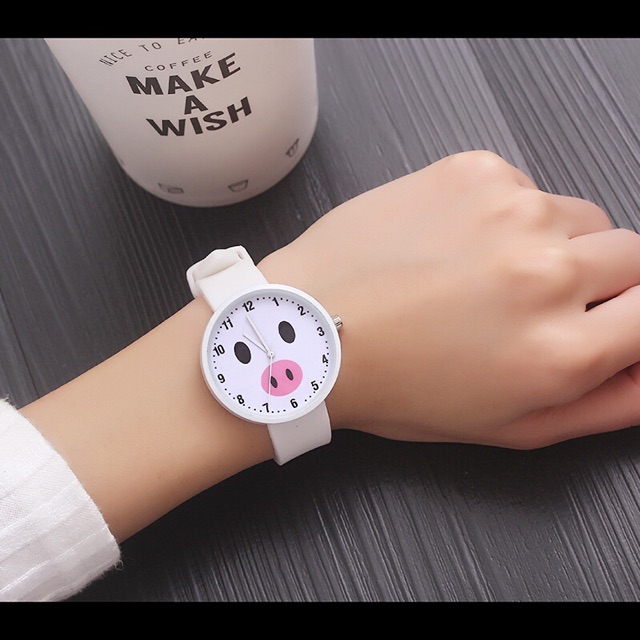 Đồng hồ nữ Ulzzang dây silicon dễ thương | BigBuy360 - bigbuy360.vn