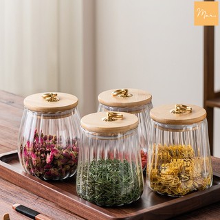 Hũ thủy tinh đựng trà, đựng gia vị...