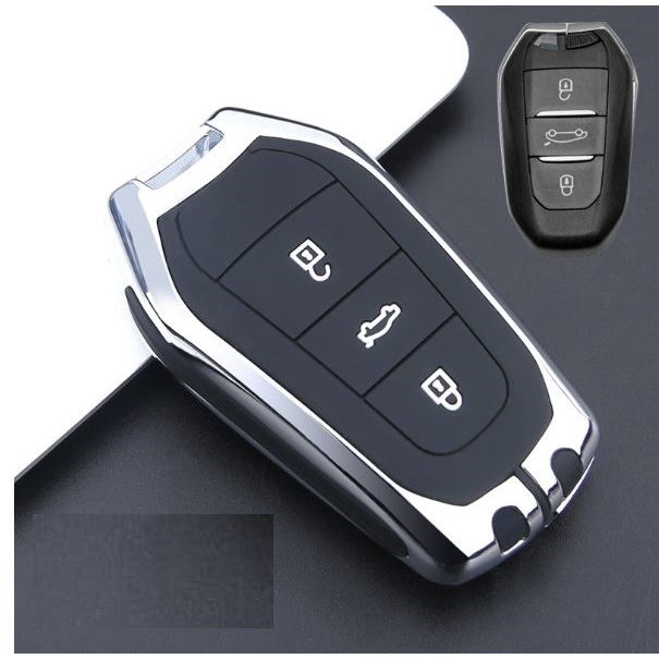 Vỏ Bảo Vệ Chìa Khóa Xe Hơi Peugeot 308 / 3008 / 301 / 2008 / Smartkey 508 / 4008 / 5008 Logo 408