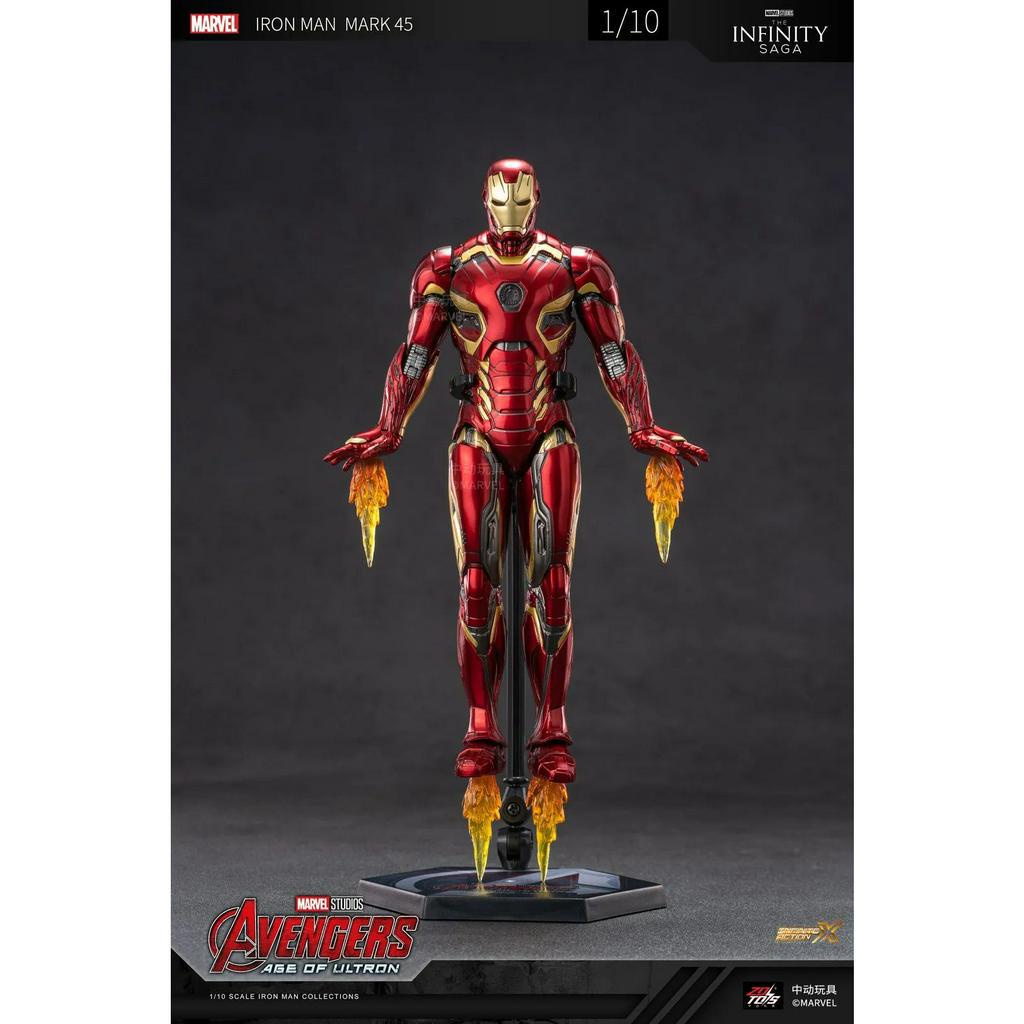 MÔ HÌNH ZD TOYS IRON MAN MARK 45  SCALE 1/10