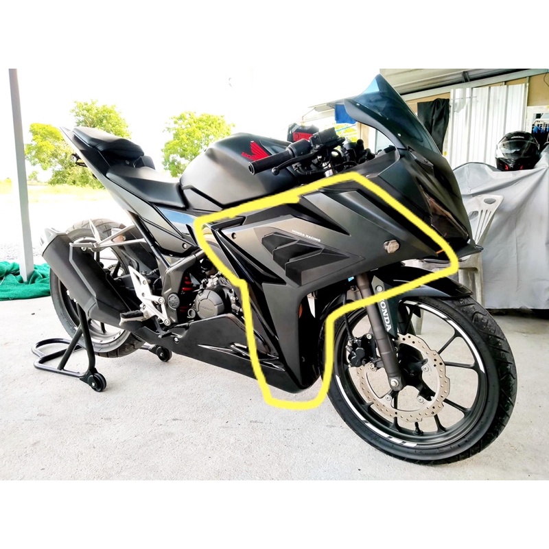 CÁNH GIÓ BMW - hốc gío kiểu BMW - dán keo 3M CBR150 GSX150 R15