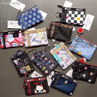 [Siêu Hot] LeSportsac âm nhạc phát sóng thơ nữ túi nhỏ gọn thực tế túi mỹ phẩm đựng chìa khóa hộp đựng thẻ ví đựng tiền