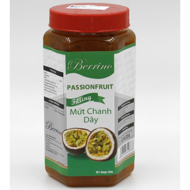 Mứt Berrino Chanh Dây 950gr