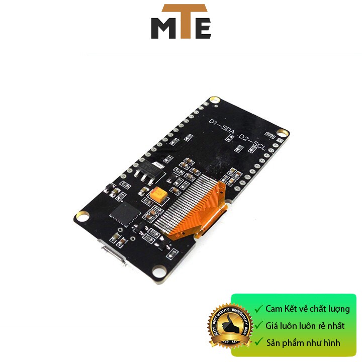 Mạch thu phát wifi wemos ESP8266 tích hợp sẵn màn hình Oled 0.96 inch