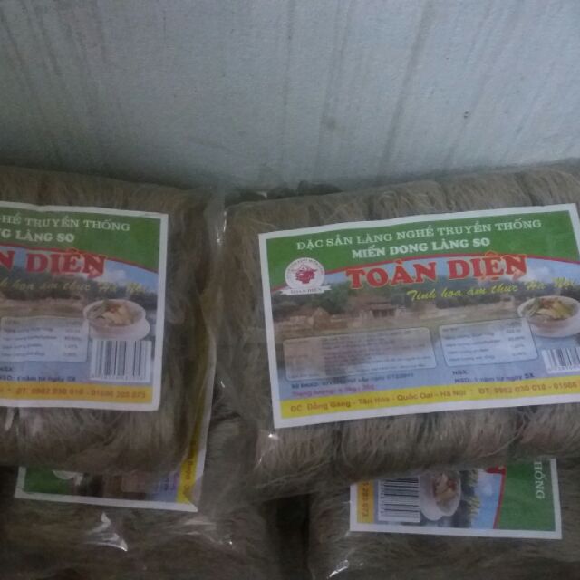 Combo 2kg (4 túi)miến  dong bột khô ngon