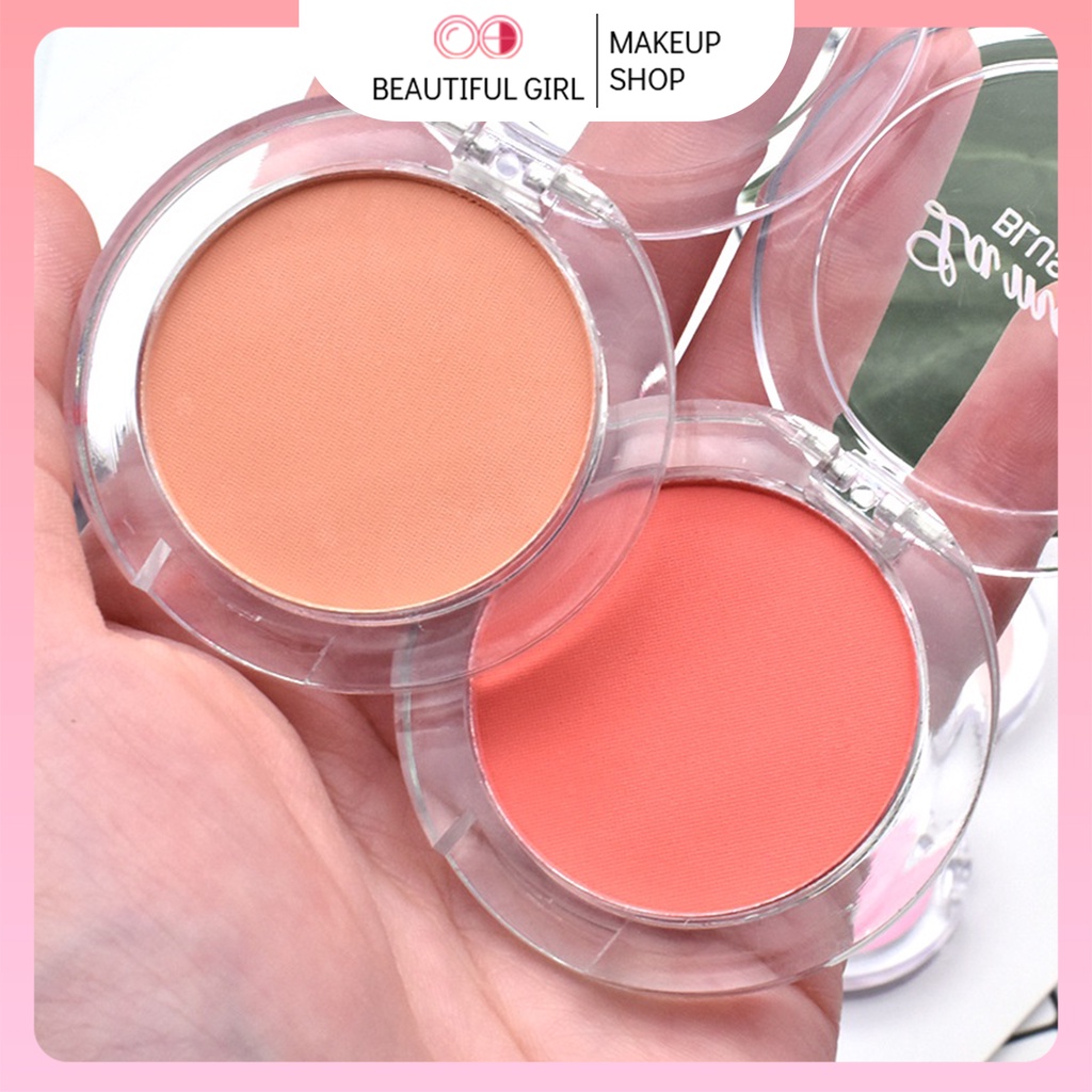 Bảng Phấn Mắt Một Màu Sắc Hiệu Ứng Lì Trang Điểm Tiện Dụng