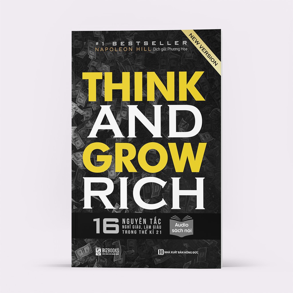Sách - BIZBOOKS - Think and Grow Rich: 16 Nguyên tắc nghĩ giàu làm giàu trong thế kỉ 21