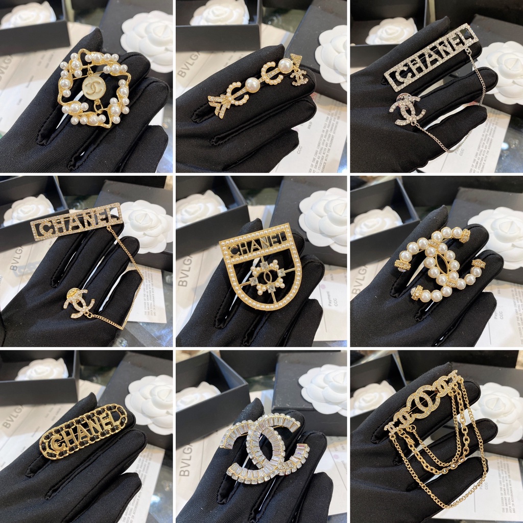 Cài áo nữ đính đá cao cấp sang trọng Ròm House mang phong cách Hàn Quốc phụ kiện trang sức thời trang đẹp - ms4502