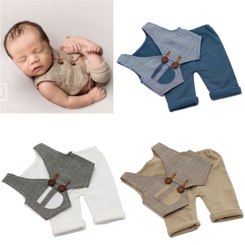 Bộ Áo Vest + Quần Dài Lịch Lãm Cho Bé Trai Chụp Ảnh
