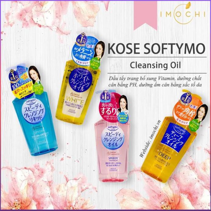 Dầu Tẩy Trang KOSE Softymo Deep Cleansing Nhật Bản