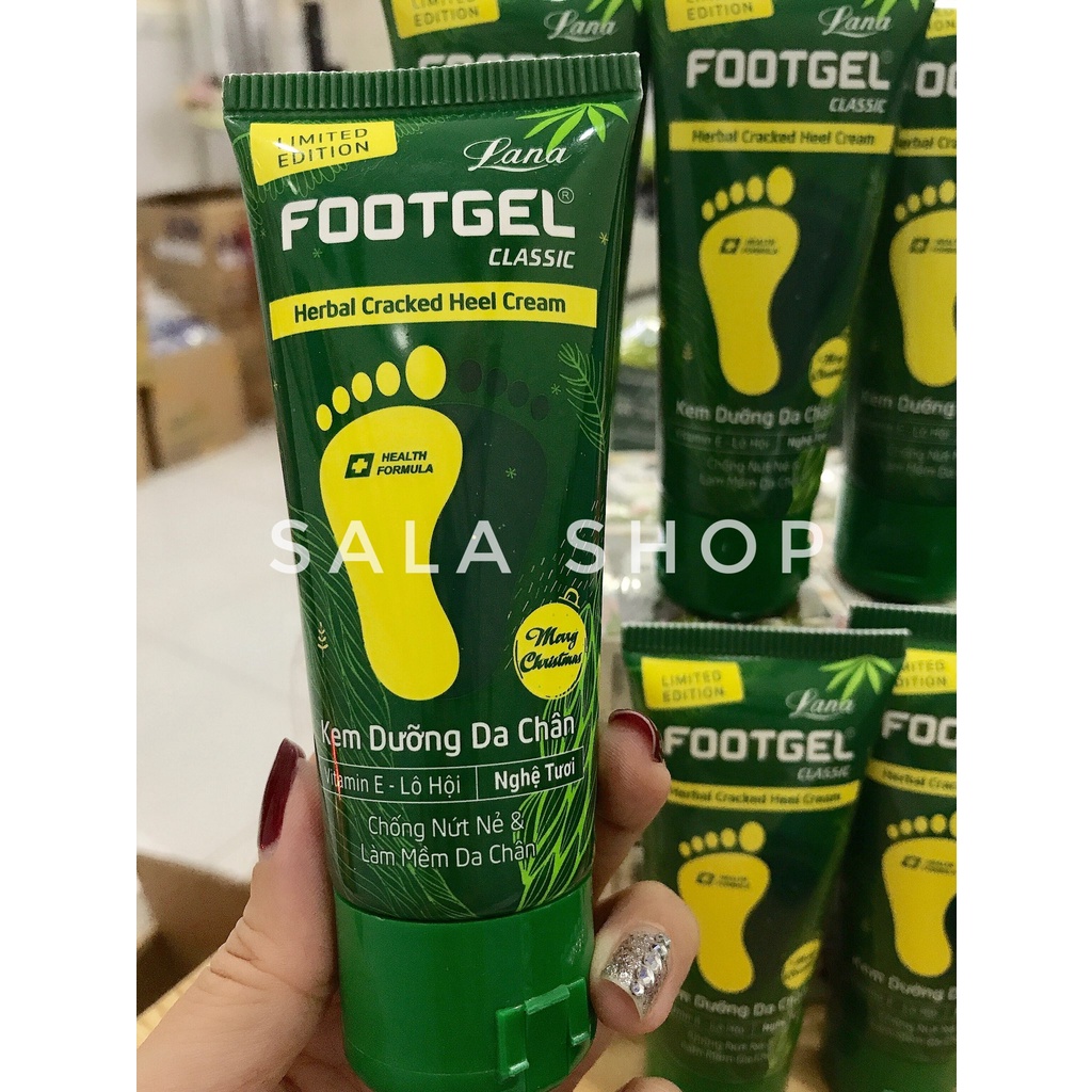 Kem dưỡng da nứt gót chân footgel hiệu LANA