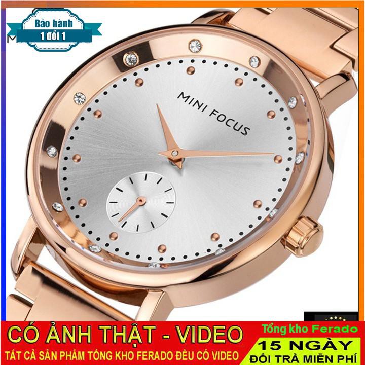 [ xả kho ]  ĐỒNG HỒ NỮ MINI FOCUS 0037L, MÁY NHẬT CHÍNH HÃNG, CHỐNG XƯỚC, CHỐNG NƯỚC