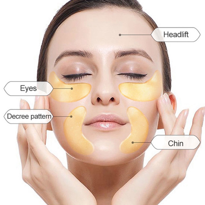 Mặt Nạ Mắt Bổ Sung Collagen protein Dưỡng Ẩm Chống Nếp Nhăn Làm Mờ Quầng Thâm