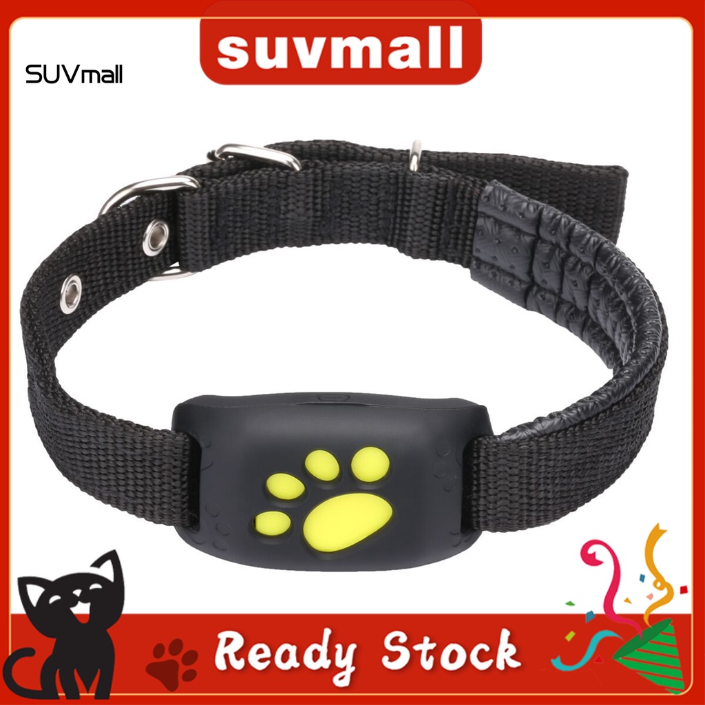 [SU] Practical GPS Locator GPS Pet Collar Tracker Waterproof for Home