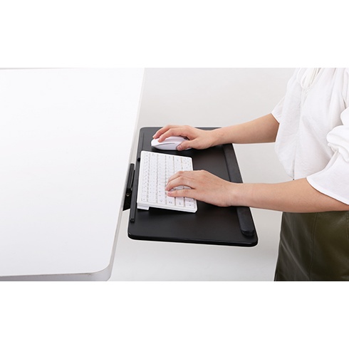 KHAY ĐỠ BÀN PHÍM CAO CẤP CHO BÀN ERGONOMIC NHẬP KHẨU CHÍNH HÃNG LOCTEK KT101