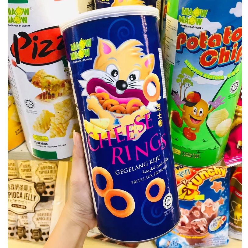 Snack Phô Mai Miaow Miaow Hộp 100G