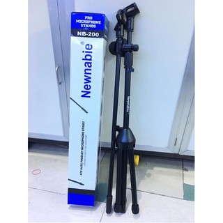 Chân Micro Đứng Newnabie NB-200 Đen