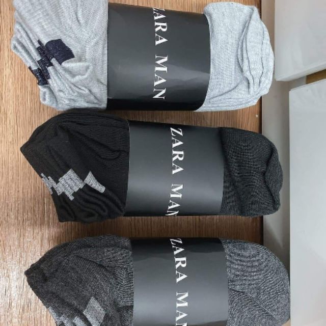 (BG) SET 3 đôi tất Zara man