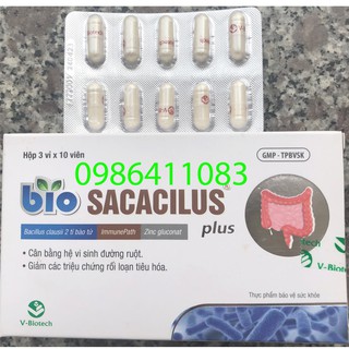 Men vi sinh Bio Sacacilus Plus, 2 tỉ bào tử lợi khuẩn, ImmunePath-nguyên liệu vàng trợ sinh miễn dịch của thế kỉ 21, kẽm