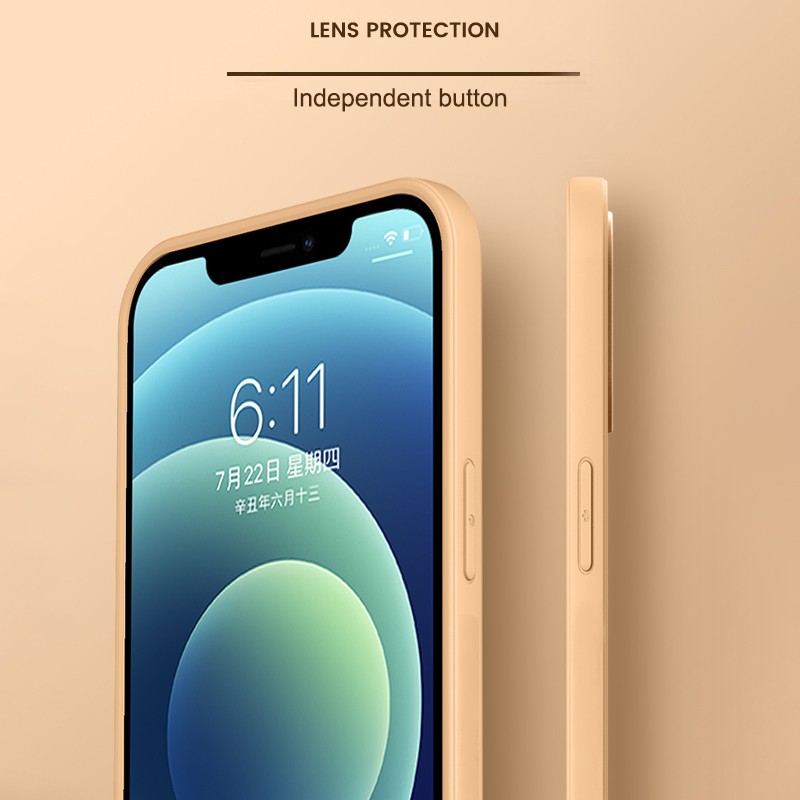 Ốp Điện Thoại Mềm Chống Rơi Chống Sốc Dành Cho Iphone 12 Pro Max 12 Mini 11 Xs Max Xr Se2020 7 8 Plus