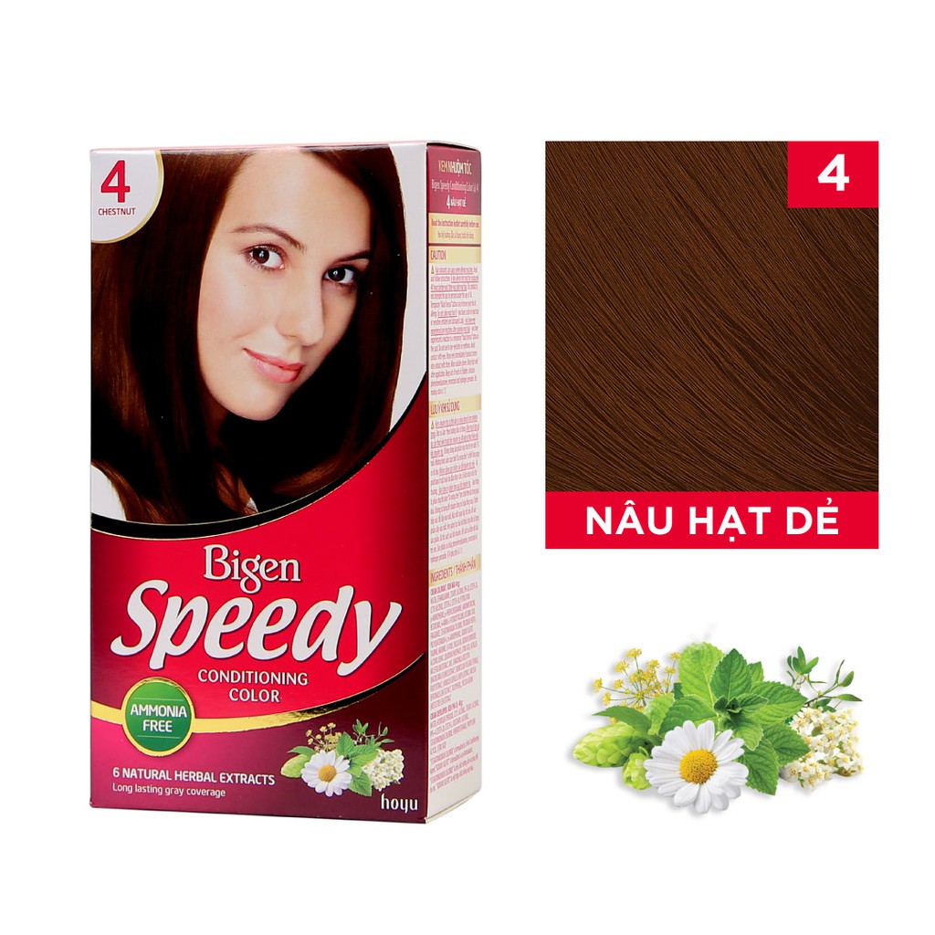 Thuốc Nhuộm Tóc Bigen Speedy Conditioning Color 80g