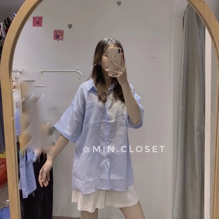 Áo sơ mi vạt lưng siêu xinh [ Ảnh thật shop chụp ]