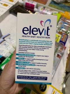 ( MMVB ) Elevit lợi sữa úc cho mẹ sau sinh