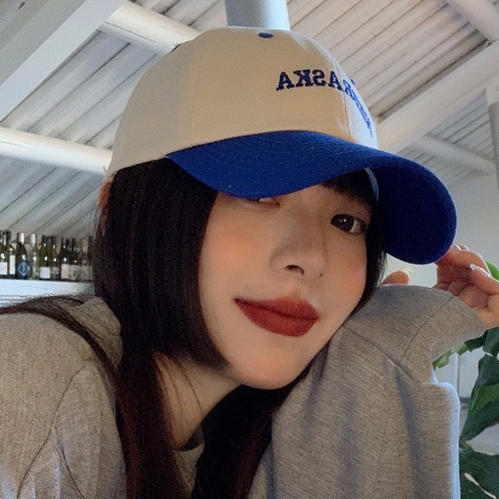 Mũ Lưỡi Trai Thêu Chữ Phong Cách Hàn Quốc Thời Trang