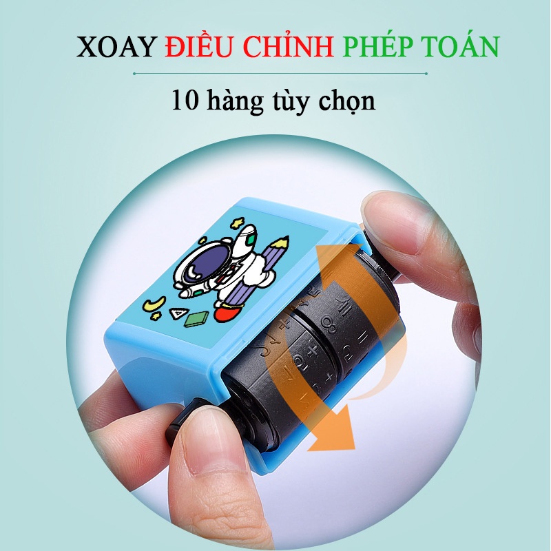 Con Lăn Tạo Phép Tính Cộng Trừ Thông Minh Cho Học Sinh Tiện Lợi Nhanh Chóng