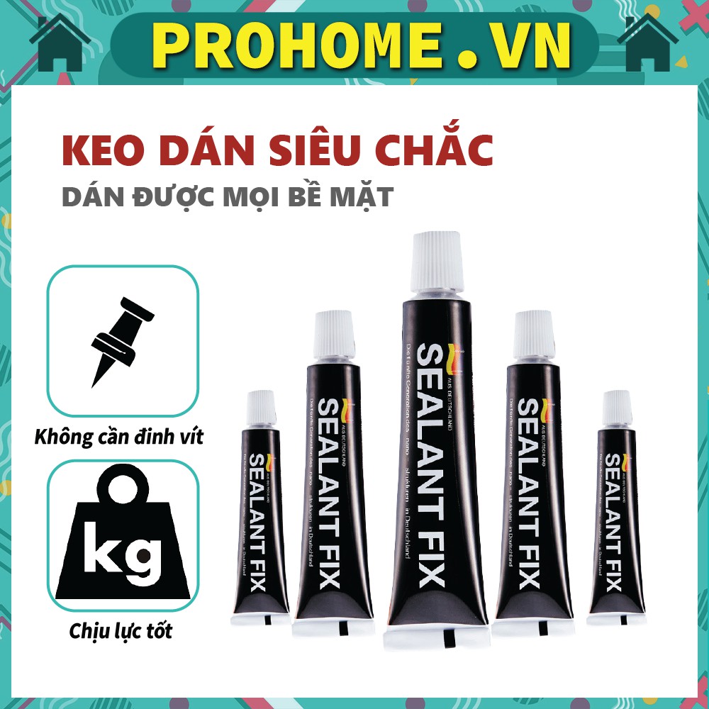 Tuýp Keo Dán Sealant Fix 18g/40g Dính Siêu Chắc Mọi Bề Mặt