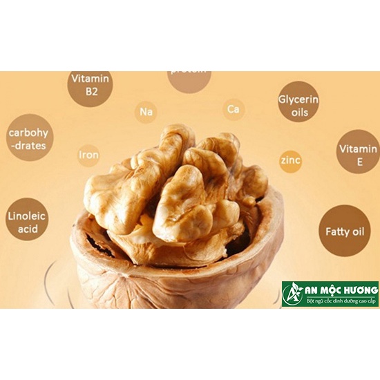 Quả óc chó nhập Mỹ 500Gr