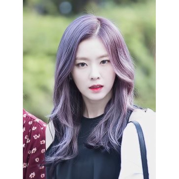 Thuốc Nhuộm Tóc Màu TÍM KHÓI SÁNG - VIOLET PASTEL ASH Cần Tẩy Tóc Hanahairs tặng kèm oxy trợ nhuộm và dụng cụ nhuộm tóc