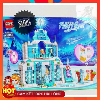 Bộ Lego QS08 20056 Lắp Ráp Lâu Đài Của Nữ Hoàng Băng Giá ( 708 Mảnh )[ HOT ]