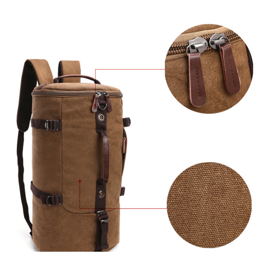 Balo du lịch kiêm túi xách du lịch cao cấp đa chức năng phong cách mới