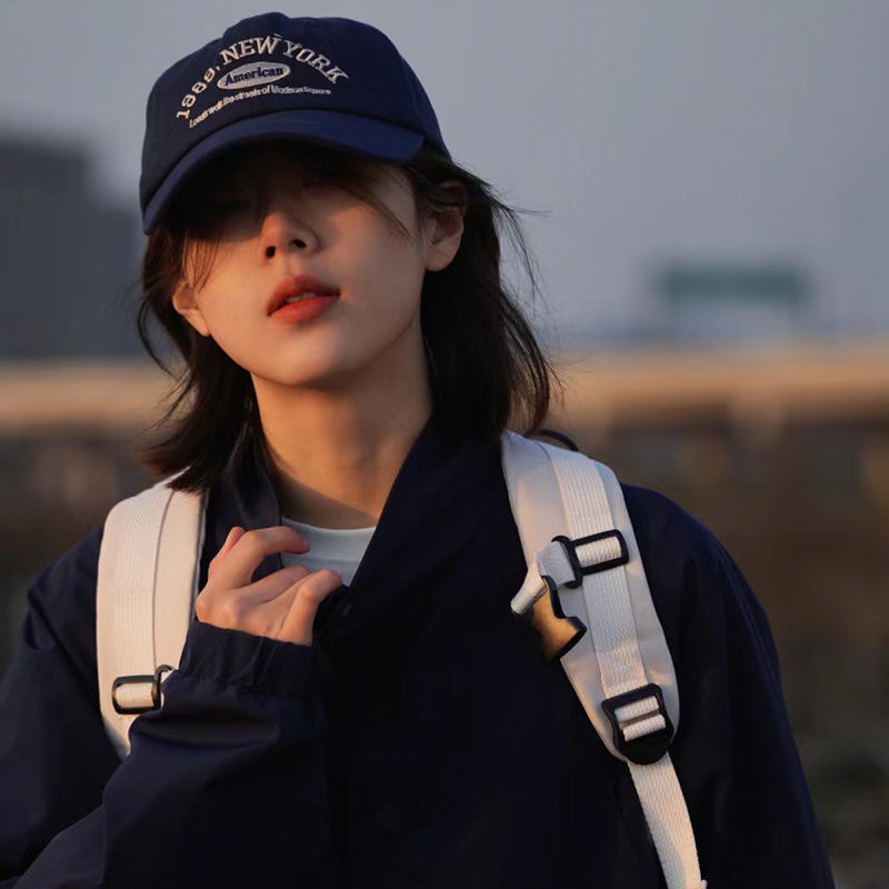 Mũ Lưỡi Trai Thêu Chữ Thời Trang Thu Đông Hàn Quốc 1989 Dành Cho Cặp Đôi