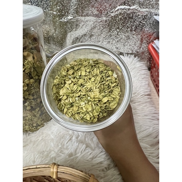 Yến sấy giòn vị Matcha Trà xanh hộp 500g