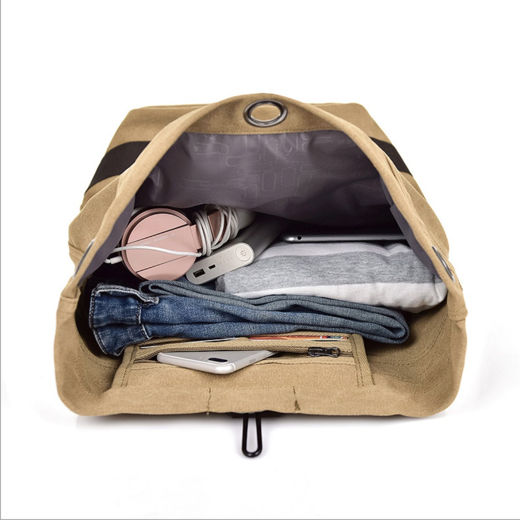 Balo thể thao Canvas FREESHIP  thời trang Hàn Quốc
