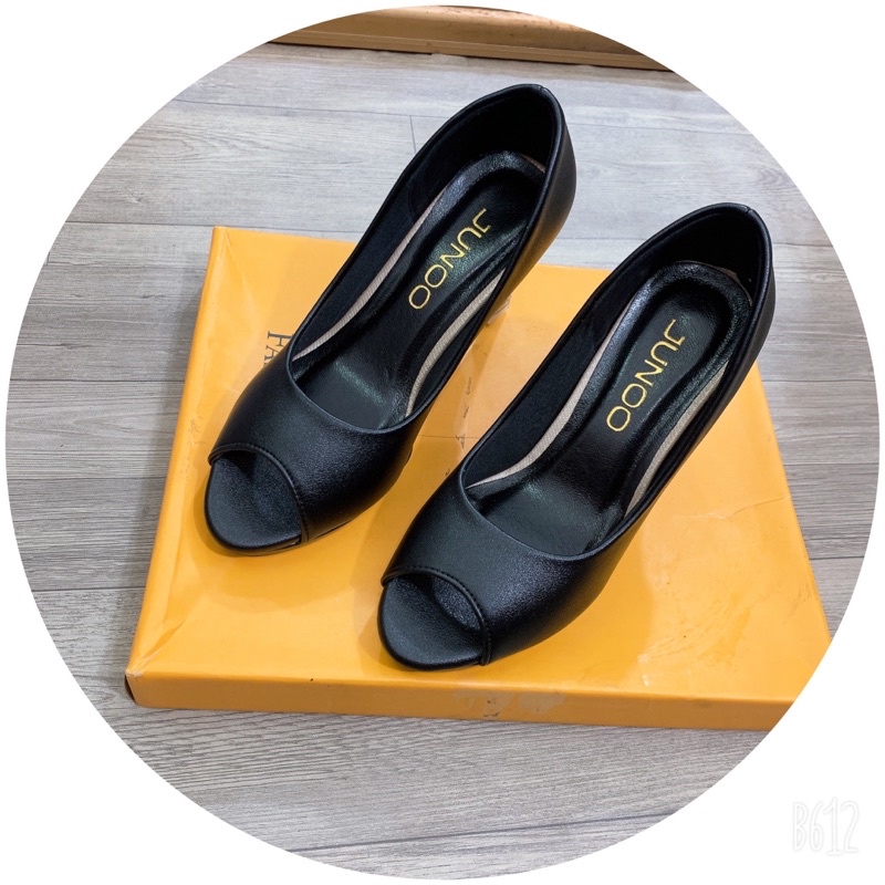 Giầy hở 10 p đế kép trước ( hình thật )