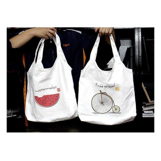 Túi Tote Túi Vải Tay Nải Dưa Hấu Ulzzang Hàn Quốc Hot