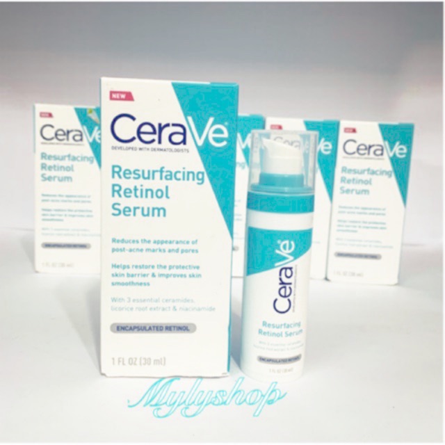 [Mã COS0505 giảm 8% đơn 300K] Serum tái tạo Cerave Resurfacing Retinol Serum 30ml