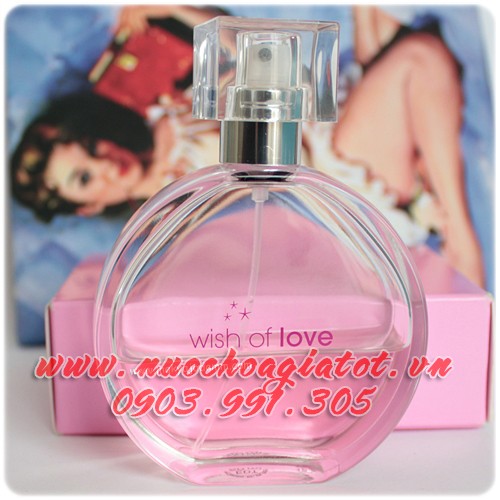 CHÍNH HÃNG  NƯỚC HOA NỮ AVON WISH OF LOVE 50ML MÀU HỒNG