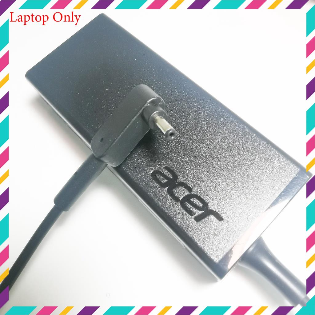 Sạc Laptop Acer 19V - 2.37A - 45W Zin chính hãng chân nhỏ 3.0mm x 1.1mm, adapter laptop acer